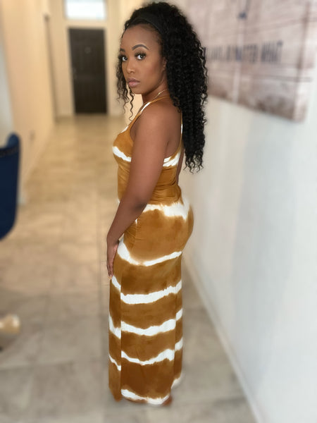 Sasha Dress  (Brown Sugar)